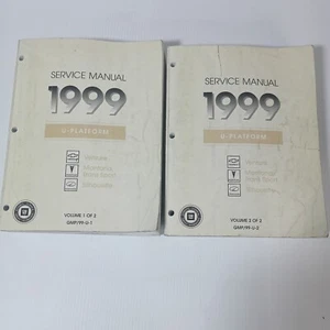 1999 Chevy GMC U - Platform Service Shop Repair Manuals Silhouette, Trans Sport - Picture 1 of 7
