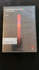 Adobe Creative Suite 4 Design Premium DVD 2008 for MAC Student w/Serial Number - Picture 1 of 6