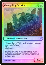 Changeling Sentinel FOIL Morningtide NM White Common MAGIC MTG CARD ABUGames
