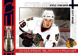 2003-04 Pacific Quest for the Cup Blue #21 Kyle Calder