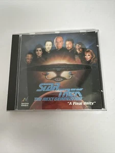 Star Trek The Next Generation A Final Unity - IBM PC Computer Game CD-ROM 1995 - Picture 1 of 6