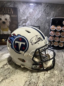 Derrick Henry Auto BAS Authentic Signed Riddell Full Size Speed Throwback Helmet - Picture 1 of 6