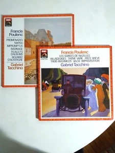 Gabriel Tacchino - Francis Poulenc, Promenades & Les Soirees De Nazelles 2LP's - Imagen 1 de 6