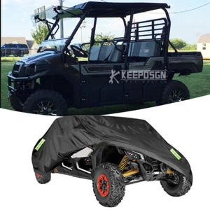 All Weather Utility Vehicle Storage Cover Waterproof For Kawasaki Mule Pro FXT - Bild 1 von 8