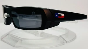 New Oakley Gascan Sunglasses / Matte Black / Texas Flag / Black Iridium/09014-40 - Picture 1 of 5