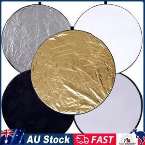 60cm/80cm 5-in-1 Multi-Disc Photo Reflector with Bag Collapsible Reflector Panel - Picture 1 of 14