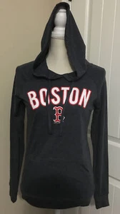 MLB Boston Red Sox Women's Bi-Blend Hoodie - XS - Picture 1 of 10