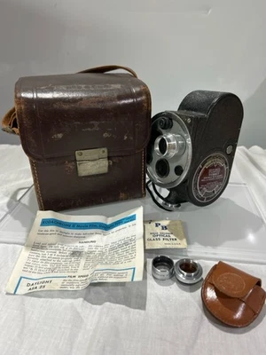 Cámara de película Bell & Howell Filmo “Double Run 8” torreta 8 mm - Completa (NJL029494) Foto 1 de 4