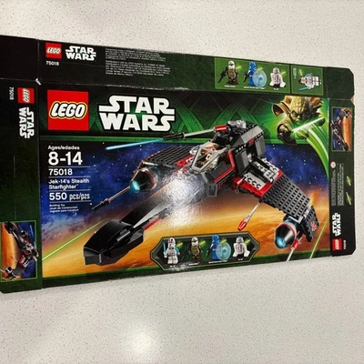 Lego Star Wars 75018 Jek-14’s Stealth Starfighter Empty Box - Image 1 of 4