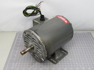 BALDOR M3108 INDUCTION MOTOR 1/2 HP OPEN ENCLOSURE 56 FRAME T154804 - Image 1 of 4