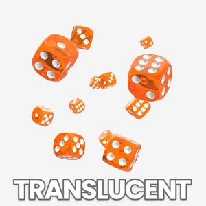 Oakie Doakie Würfel 12mm Translucent - 36 Würfel - Bild 1 von 7