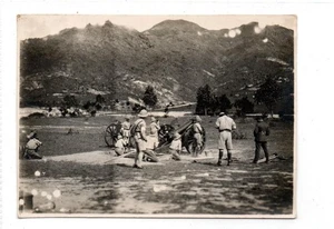 Vintage photograph of artillery training by Ming Yuen Studio Hong Kong (C92517) - Picture 1 of 1