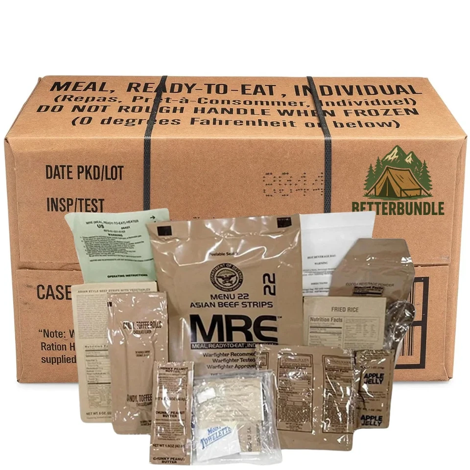 SOPAKCO Military MRE Individual Menu Single Meal