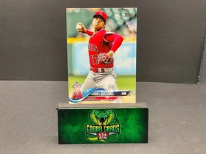 2018 Topps Update Series Shohei Ohtani #US1 Pitching RC - Picture 1 of 2