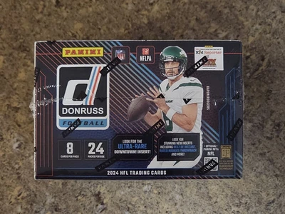 New Sealed 2024 Panini Donruss Football Retail Box Downtown