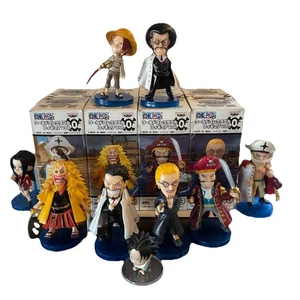 One Piece WCF World Collectable Figures Vol.0 Complete Set of 8 – Open Box - Picture 1 of 8