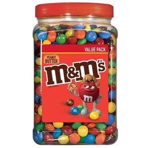 M&M's Erdnussbutter Schokolade Bonbons - 55oz - Bild 1 von 4