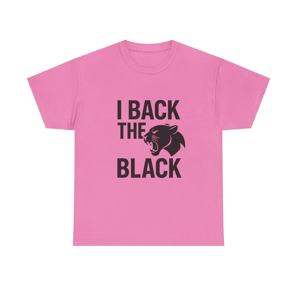 Camiseta preta I Back the - Imagem 1 de 1