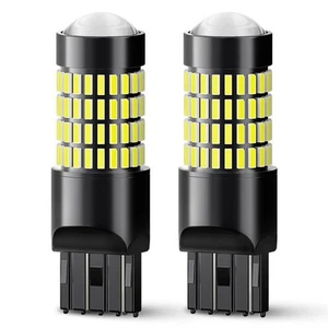 Luces LED de estacionamiento Auxito 7443 7444 6000 k blanco frío para Nissan Altima 2015-2019 - Imagen 1 de 9