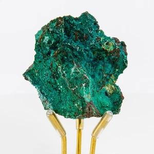 Atacamite Chile Natural Blue Green Stone Chrysocolla Decor 1.80 oz. 2.08" H2133 - Picture 1 of 13