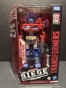 Transformers Siege 35 Anniversary Optimus Prime Voyager Class Exclusive - Picture 1 of 5