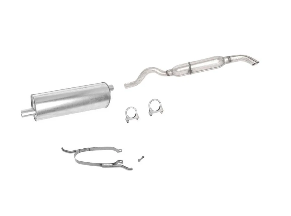 Sistema de escape silenciador rueda B 2,4 L 96-07 Caravan Voyager 113 pulgadas 792204 454835 Foto 1 de 4