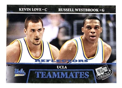 2008 Press Pass Kevin Love Russell Westbrook Rookie Teammates Reflectors #56 - Imagem 1 de 2