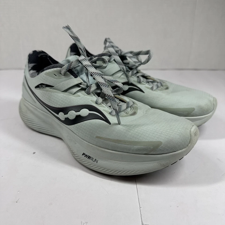 Zapatos para correr Saucony Ride 15 Runshield para mujer 8 verde claro S10806-02 Foto 1 de 4