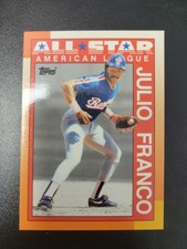 1990 Topps Collector's Edition (Tiffany) Julio Franco #386 Mint Condition 