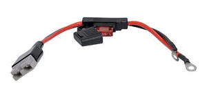 Anderson Style Plug to Eye Ring Terminals with 50A In-line Maxi Fuse Adaptor - Picture 1 of 3