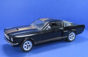 Jouef Evolution Ford Mustang Shelby G.T. 350H 1/18 Black w/ Gold Stripes Italy - Picture 1 of 21