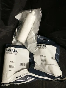 (3) KOHLER Plastic Bottles for Sink Pump Soap Dispenser 74845 Sterling - Picture 1 of 3