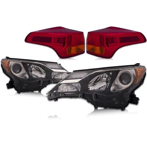 Headlight & Tail Light Unit CAPA Pair For 2013-2015 Toyota Rav4 Japan Built - Picture 1 of 8