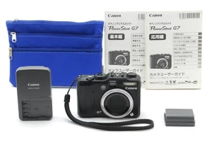 [Near MINT] Canon PowerShot G7 10.0MP Compact Digital Camera Black From JAPAN - Picture 1 of 9