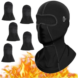 Máscara de esquí de pasamontañas a prueba de viento impermeable térmica invierno máscara facial para hombres mujeres - Imagen 1 de 12