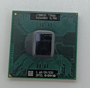 Intel Core Duo T2050 1.6 GHz Dual-Core SL9BN CPU Processor - Picture 1 of 2