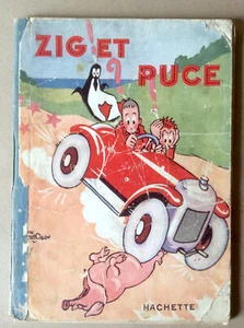Alain Saint-Ogan * Zig et Puce / En Route Vers l'Amérique * Hachette 1927 - Picture 1 of 7