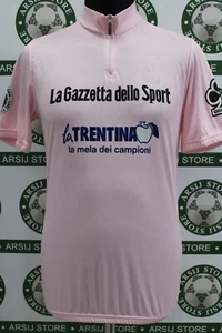 maglia ciclismo SANTINI ROSA TG L E338 bike shirt maillot trikot jersey - Foto 1 di 2