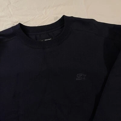 Sudadera De Colección Starter Pro80 Peso Pesado Cuello Redondo Para Hombre Talla XL Azul Marino Foto 1 de 4
