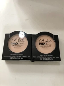 2 L. A. Girl Pro.Face HD High Definition Matte Pressed Powder GPP603 Porcelain - Picture 1 of 1