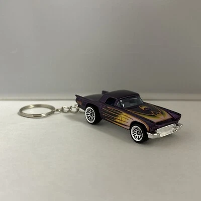 RARO LLAVERO PÚRPURA FORD THUNDERBIRD PERSONALIZADO EDICIÓN LIMITADA 1956 1957 Foto 1 de 2