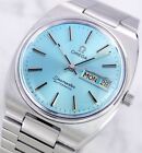 OMEGA SEAMASTER AUTOMATIC 1660216 CAL1020 DAYDATE SKY BLUE DIAL MEN'S WATCH