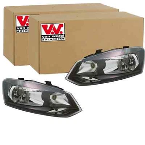 2x VAN WEZEL H4 SCHEINWERFER SATZ passend für VW POLO LINKS+RECHTS - Bild 1 von 4
