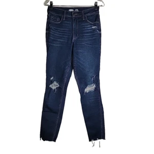 Old Navy Damen Rockstar Super Skinny Jeans Größe 26 Medium Wash Denim 26X26 - Bild 1 von 9