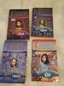 VC ANDREWS 4 BOOK LOT  wild flowers  SERIES  paperback - Picture 1 of 1