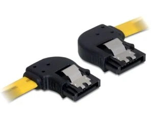 Conector de cable SATA en ángulo derecho > izquierdo amarillo 30 cm - Imagen 1 de 1