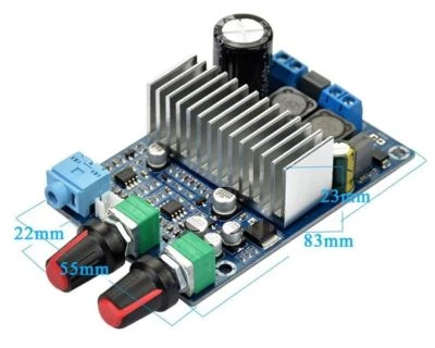 Assembly DC12-24v TPA3116 Subwoofer Amplifier Board Support 100W Bass Output New - Image 1 of 3