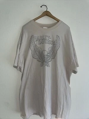 Camiseta Harley Davidson Hombre Crema 2006 Foto 1 de 4