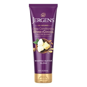Jergens Shea + Cocoa Butter Body Lotion for Dry Skin, Deep Conditioning Moisturi - Picture 1 of 12