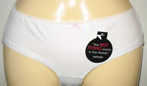 THE BEST FITTING PANTY IN THE WORLD - HIPSTER - WHITE - S / 5 - COTTON STRETCH - Picture 1 of 3